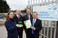 Kirsty Moore, Paul Davison, Michael McAlary and Trevor Haslett  | NI Water News